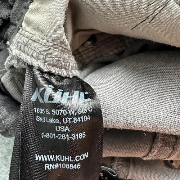 Kuhl Pant Men 36x32 (36x29) Gray Casual Stretch Straight Leg Outdoor Jeans Denim - Picture 9 of 10